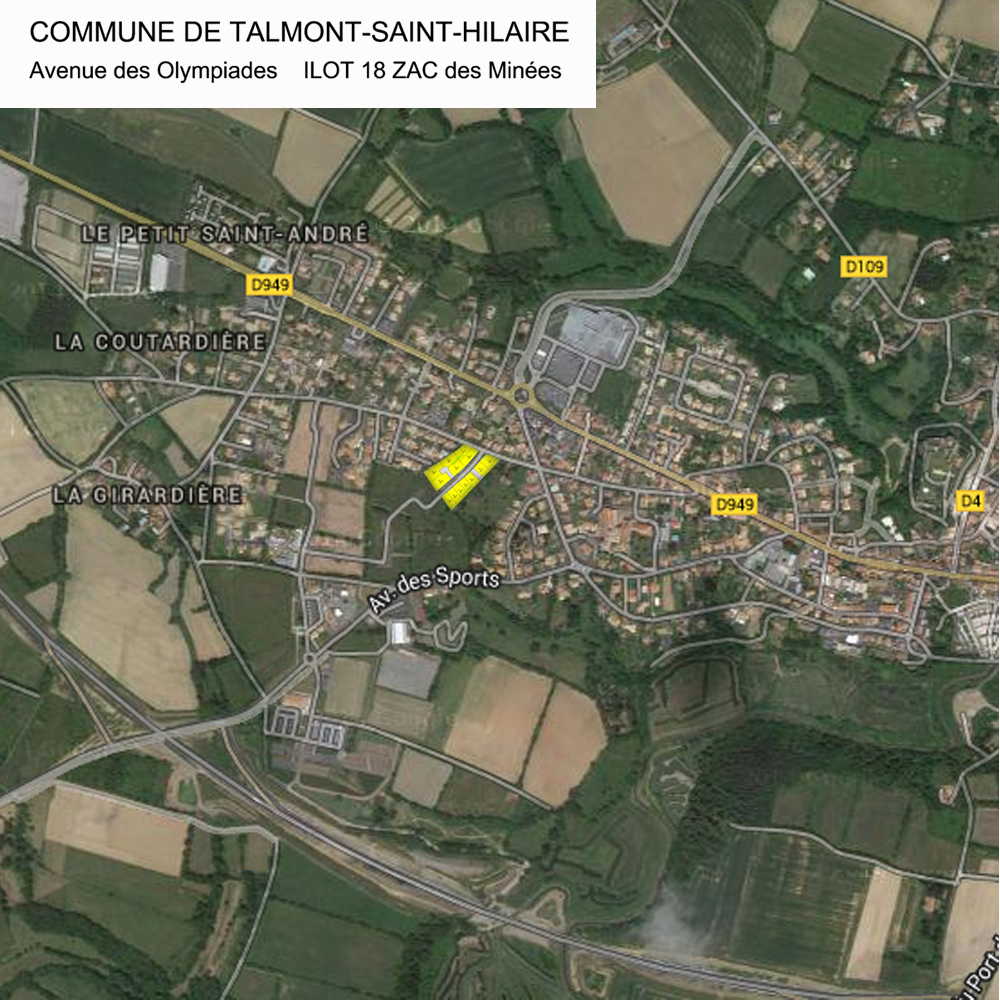 plan de situation Lotissement Les Jussies 2