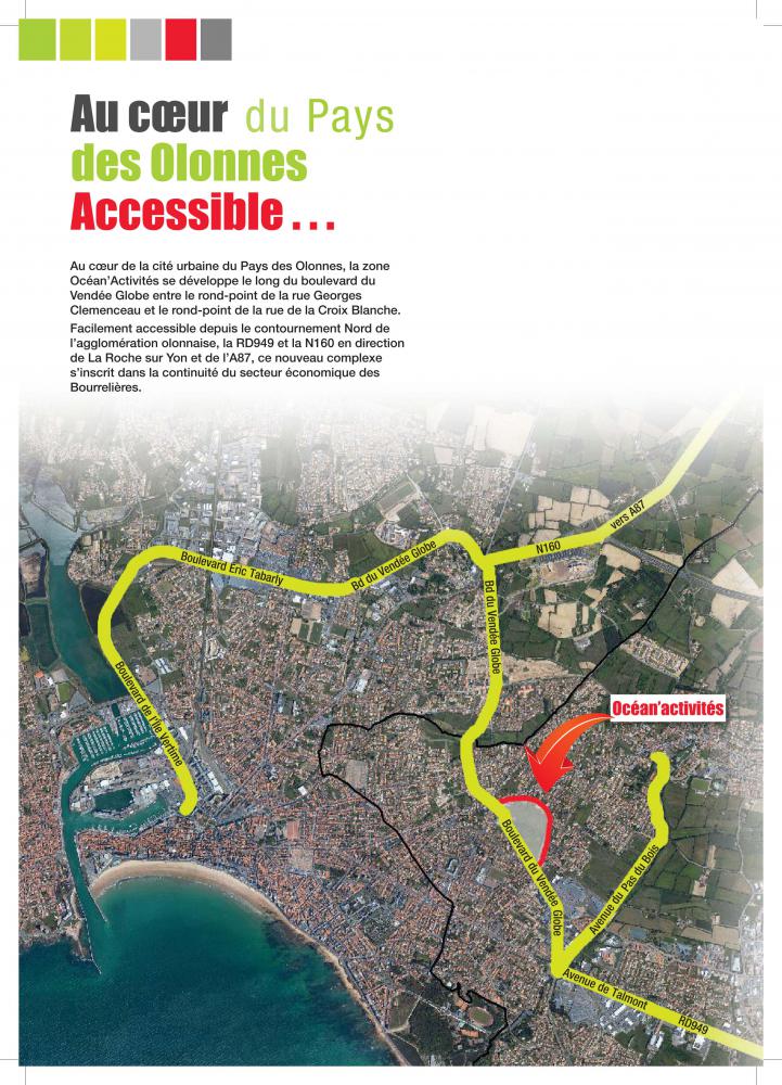 plan de situation Zone Océan'Activités