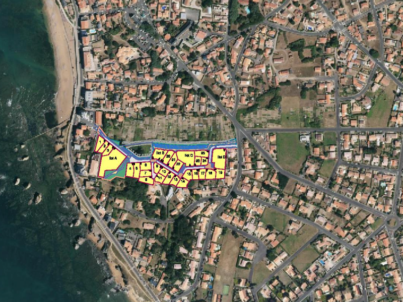 plan de situation Lotissement les Limoniums