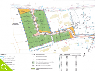 plan d'illustration du lotissement