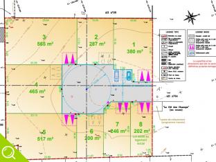 plan du lotissement