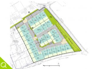 plan du lotissement Les Garryas