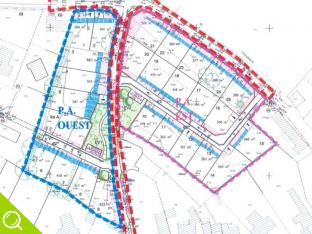 plan du lotissement la Tonnelle